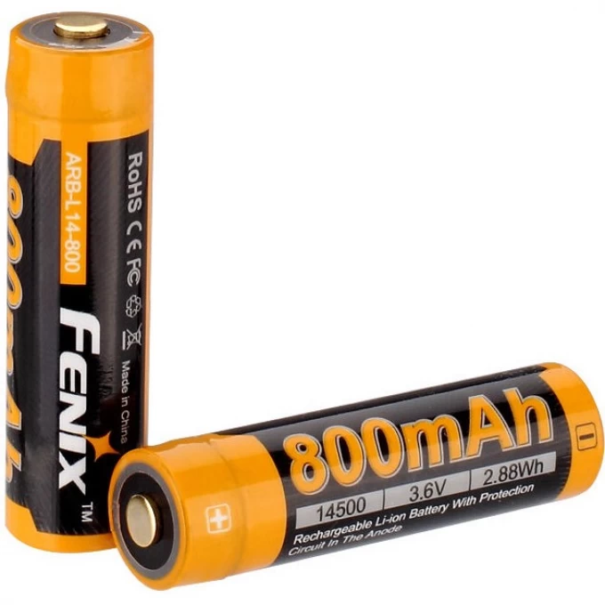 Аккумулятор 14500 FENIX ARB-L14 800mAh ARB-L14-800 Аккумулятор 14500 FENIX ARB-L14 800mAh ARB-L14-800