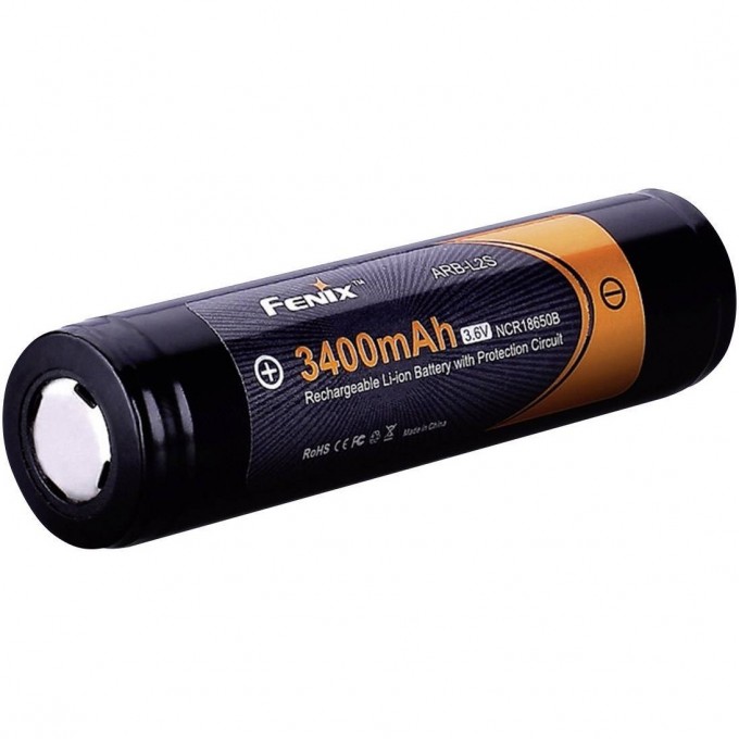 Аккумулятор 18650 FENIX 3400mAh LI-ION ARB-L2S Аккумулятор 18650 FENIX 3400mAh LI-ION ARB-L2S
