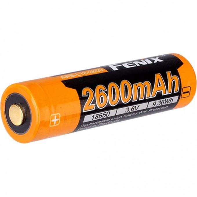 Аккумулятор 18650 FENIX ARB-L18 2600mAh ARB-L18-2600 Аккумулятор 18650 FENIX ARB-L18 2600mAh ARB-L18-2600