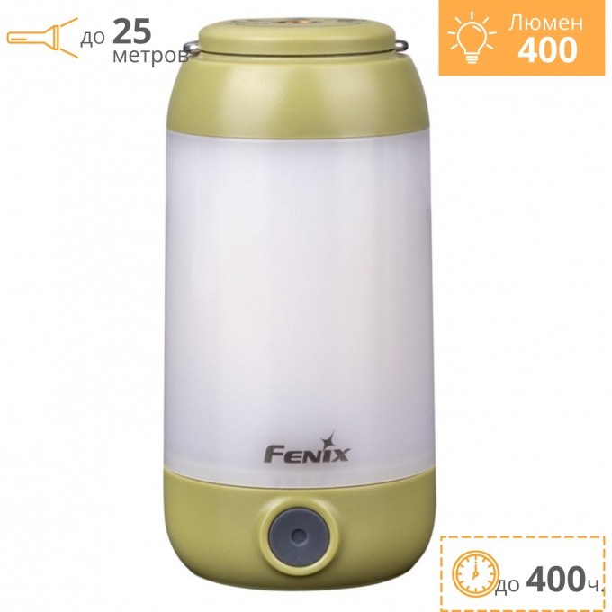 Фонарь FENIX CL26R зеленый CL26Rg Фонарь FENIX CL26R зеленый CL26Rg