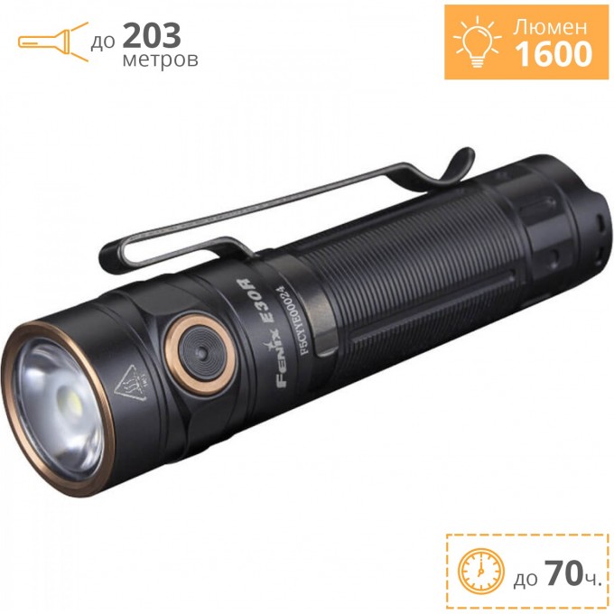 Фонарь Fenix CREE XP-L HI LED E30R Фонарь Fenix CREE XP-L HI LED E30R