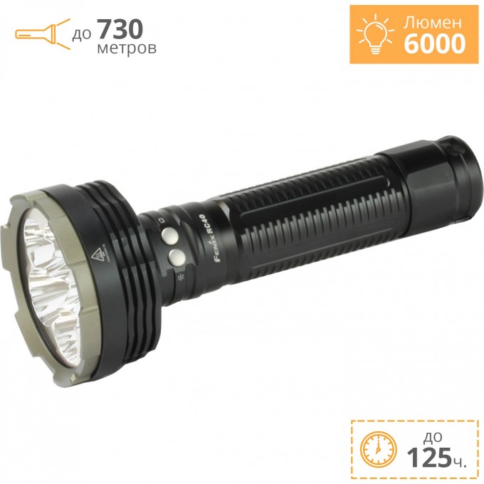 Фонарь FENIX RC40 CREE XM-L2 U2 RC402016 Фонарь FENIX RC40 CREE XM-L2 U2 RC402016