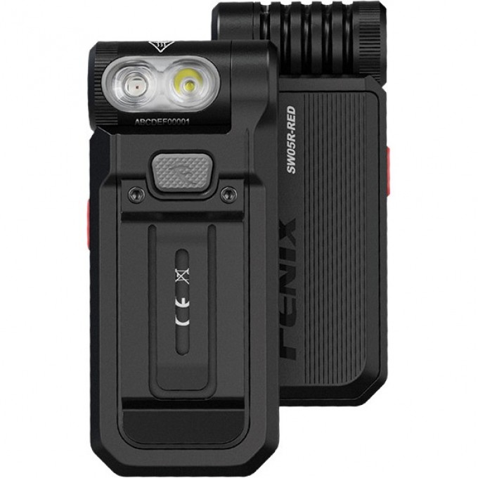 Фонарь FENIX SW05R-RED черный SW05R-REDbk Фонарь FENIX SW05R-RED черный SW05R-REDbk