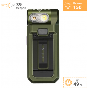 Фонарь FENIX SW05R-UV зеленый