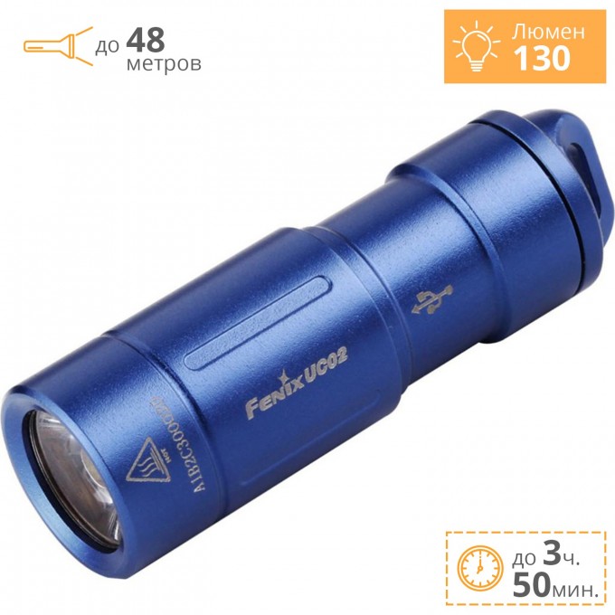 Фонарь FENIX UC02 UC02bl Фонарь FENIX UC02 UC02bl