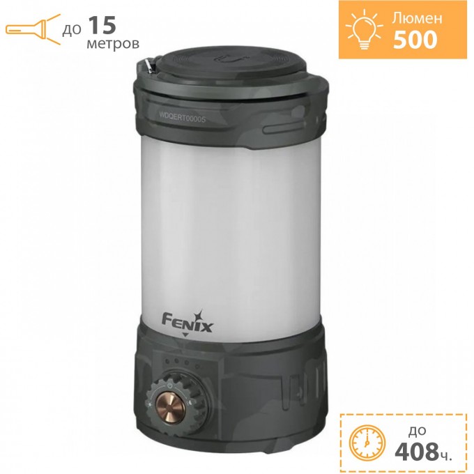 Фонарь кемпинговый FENIX CL26R PRO Gray Camo CL26RProGy Фонарь кемпинговый FENIX CL26R PRO Gray Camo CL26RProGy