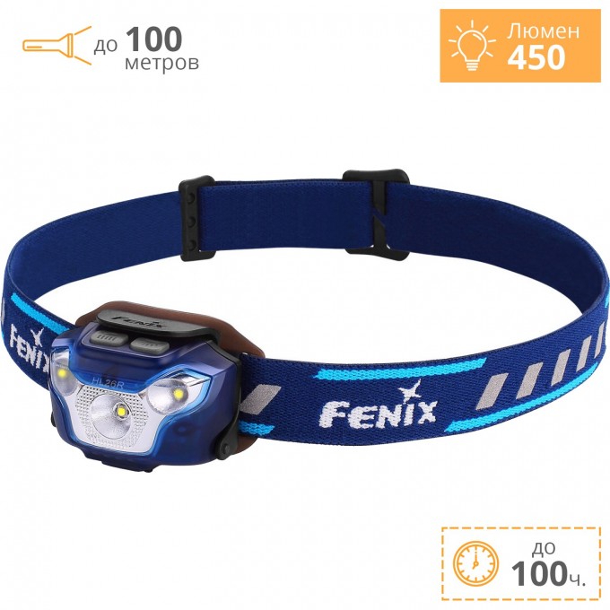 Налобный фонарь FENIX HL26R XP-G2 (R5) HL26Rbl Налобный фонарь FENIX HL26R XP-G2 (R5) HL26Rbl