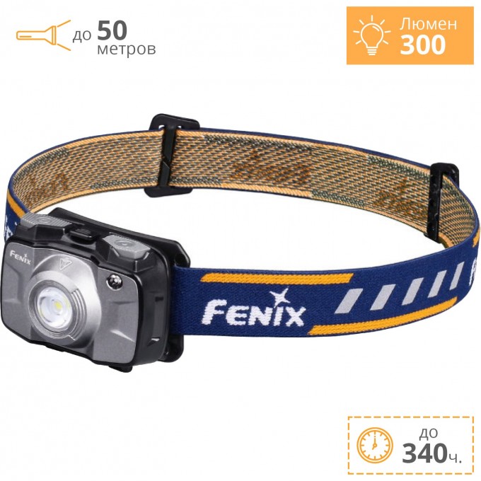 Налобный фонарь FENIX HL30 (2018) CREE XP-G3 HL30GY2018 Налобный фонарь FENIX HL30 (2018) CREE XP-G3 HL30GY2018