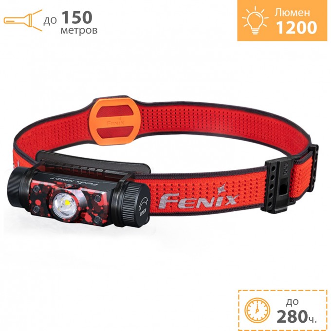 Налобный фонарь FENIX HM62-T магма HM62-Tmg Налобный фонарь FENIX HM62-T магма HM62-Tmg