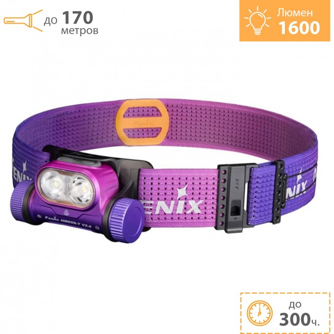 Налобный фонарь FENIX HM65R-T V2.0 небула HM65R-TV20nb Налобный фонарь FENIX HM65R-T V2.0 небула HM65R-TV20nb