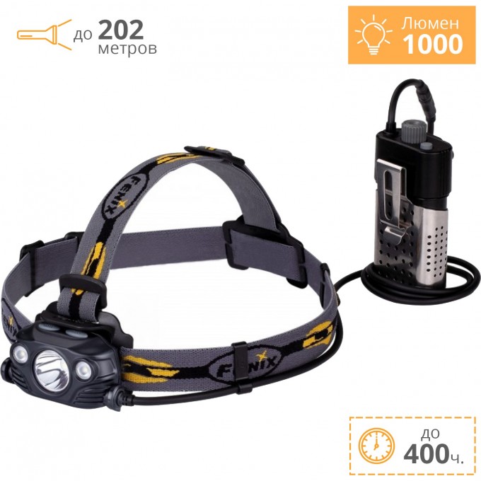 Налобный фонарь FENIX HP30R CREE XM-L2, XP-G2 (R5) HP30Rblack Налобный фонарь FENIX HP30R CREE XM-L2, XP-G2 (R5) HP30Rblack