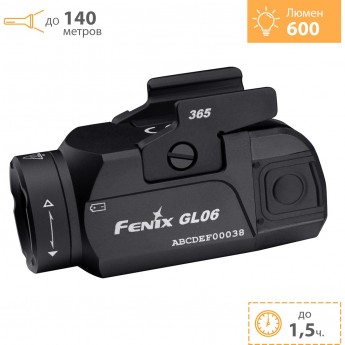 Пистолетный фонарь FENIX GL06-365 Sig-Sauer P365