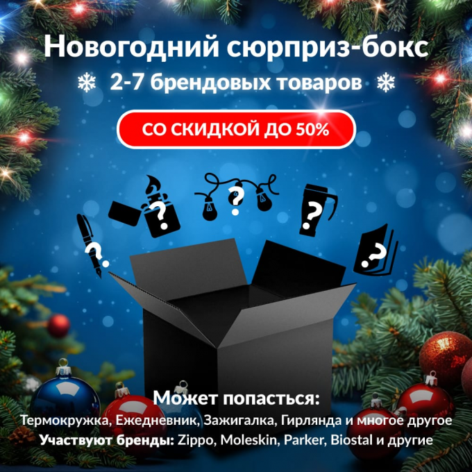 Новогодний сюрприз-бокс FENIX 1 fen-gift-ng-1 Новогодний сюрприз-бокс FENIX 1 fen-gift-ng-1
